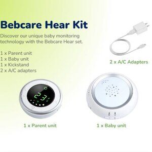 Bebcare Low EMF Hear Digital Audio Baby Monitor